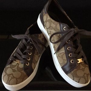 Brown Coach Sneakers